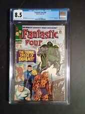 FANTASTIC FOUR #58 CGC 8.5 Doctor Doom and Silver Surfer Appearance  picture