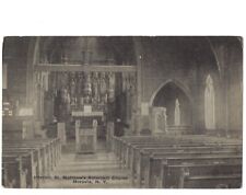 c1935 Interior St Matthew’s Episcopal Church Moravia NY Albertype Drug Postcard picture