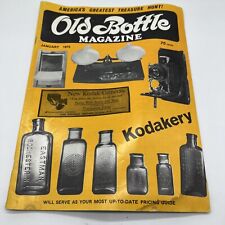 Vintage January 1975 Old Bottle Magazine Treasure Hunt picture