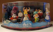Disney Store Alice in Wonderland Figurine Playset 6 Piece With Fold Out NEW picture