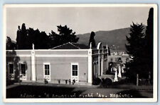 Leros Greece Postcard Primary School of St. Marina c1940's RPPC Photo picture