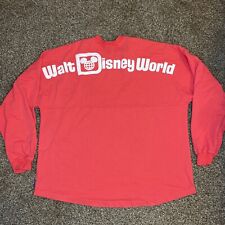 Disney Parks Walt Disney World Salmon Pink Spirit Jersey Shirt Adult Size XXL picture