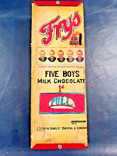 Vintage Original Fry's Chocolate Five Boys Money Box - Very Rare  picture