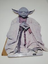 Vintage 1995 Yoda Jedi Master Official Movie Star Wars Cardboard Cutout Standup picture