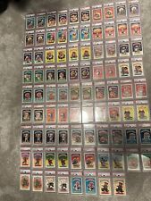 GARBAGE PAIL KIDS GPK 1985 Complete 1st Series OS1 all PSA 8, 88 Full Card Set picture