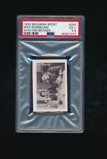 1932 Bulgaria Sport #254 Max Schmeling and his mother  psa 5.5 boxing card  picture