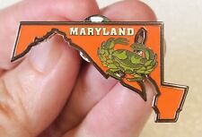 Willabee and Ward United States USA State Travel Hat Lapel Pin - Maryland picture