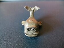 Michael R Bartlett Pewter PEE WEE Whale Miniature  1 1/4