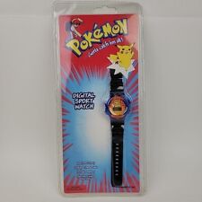 Vintage Pokemon 1999 Nintendo Pikachu Watch Trendmasters Digital Rare picture