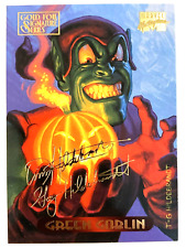 1994 Marvel Masterpieces Green Goblin #44 Gold Foil Signature Series picture