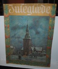 1922 Norway magazine, JULEGLADE (Christmas Cheer), 12x16 format, READ NOTE picture