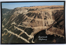 MT- Montana Beartooth Highway US 212 Switchbacks Aerial View Vintage Postcard picture