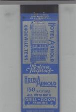 Matchbook Cover Hotel Arnold Knoxville, TN picture