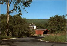 Cooley Bridge Otter Creek Pittsford Vermont ~ postcard  sku183 picture