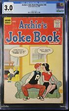 Archie's Joke Book Magazine #48 1960 CGC 3.0 G/VG CR/OW Pgs early Neal Adams art picture