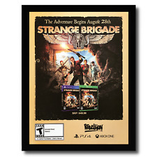 2018 Strange Brigade Framed Print Ad/Poster PS4 Xbox One Video Game Promo Art picture