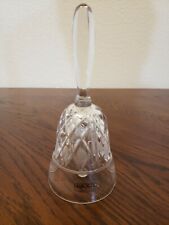 Vintage ENESCO 24% Genuine Lead CLEAR Crystal Bell ~ Made In West Germany picture