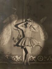 Vaudeville Early Hollywood pinup photo leggy dancer Marian Nixon signed photo picture