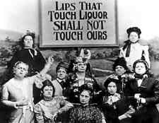 1901 Lips That Touch Liquor Prohibition Old Grayscale Photo 5 x 7 Reprint picture