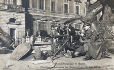 ORIGINAL POST-WW1 GERMAN FREIKORPS REVOLUTION in BERLIN 1918 PHOTO POSTCARD RPPC picture