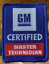 GM MASTER TECHNICIAN PATCH Iron on picture