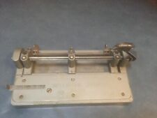 Vintage Wilson Jones #314 Hummer Heavy Duty Industrial Three Hole Punch Preowned picture