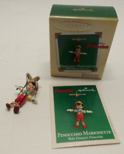 Hallmark Keepsake Ornament Pinocchio Marionette Miniature 2004 picture