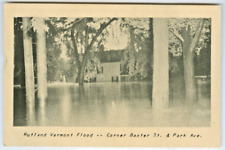 Rutland VT Corner of Baxter Street and Park Avenue, Great flood of 1927 picture