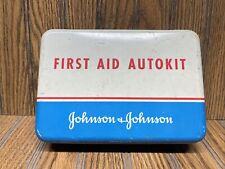 Vintage Johnson & Johnson First Aid Kit Autokit with Contents picture