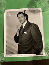 Vincent Price  10 x 8 inch old photograph / print hung outside a Swedish cinema picture