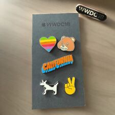 WWDC Apple 2018 Collectible Enamel Pins - RARE -World Wide Developers Conference picture