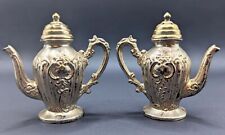 Vintage Trent Silverplate Salt And Pepper Set No. H 48 picture