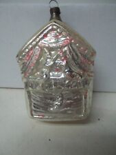 Very Old Glass Christmas Ornament - Punch & Judy Puppet Show picture
