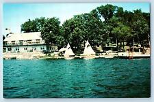 Upsala Minnesota MN Postcard Camp Lebanon Scene Our 30th Summer c1960's Vintage picture