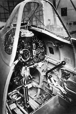 Cockpit of English “Spitfire” Mk.I fighter WW2 Photo Glossy 4*6 in δ006 picture