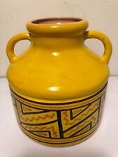 SIGNED VINTAGE PETER HAYWARD KENYA POTTERY HANDMADE AFRICAN COLLECTABLE VESSEL picture