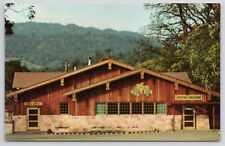 Asti California Italian Swiss Colony Winery Chrome Postcard picture