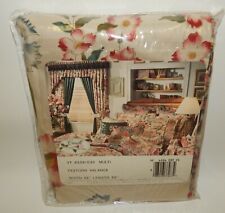 NOS Vintage Croscill Dynasty Floral Festoon Valance Curtain 86