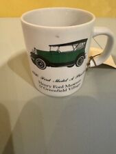Henry Ford museum & Greenfield village 1930 Ford coffee cup New picture