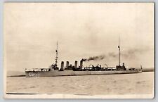 WWI WW1 US Naval RPPC USS Mahan Destroyer (DD-102) Real Photo Postcard c1918-20 picture