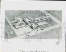 1950 Press Photo Rendering of NACA Facility - nei51011 picture