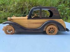 Vintage Collectable Wooden Toy Model Car 12