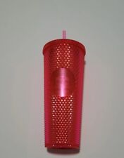 New - Starbucks Studded Hot Pink Tumbler 2019 Holiday 24oz NWT Coffee picture