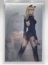 FEMALE FORCE: TAYLOR SWIFT #2 ELIAS CHATZOUDIS VIRGIN METAL of 25 Catwoman Comic picture