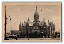 c1940s City Hall, Stratford Ontario Canada Vintage Posted Postcard picture