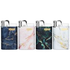 DJEEP Elegant Collection Marbled Unique Lighters, 4 Count picture