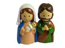 Roman Holy Family Mary Joseph Jesus Figure Little Patrons Never Used New 4