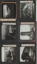 Antique Magic Lantern Glass Slides Lot of 12 European Early 20th Century picture