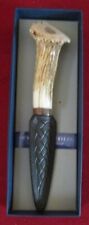 Damascus Steel Scottish Sgian Dubh made in Scotland SD89D picture