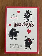 Vintage Hallmark Valentine cards~EMPTY BOX ONLY~1950s?~Thingamajigs 89BV 6-1 picture
